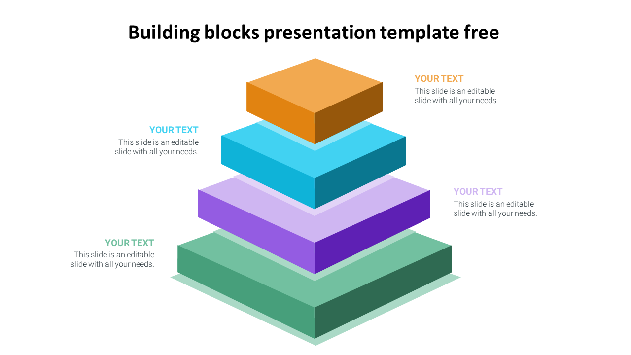 building blocks presentation template free